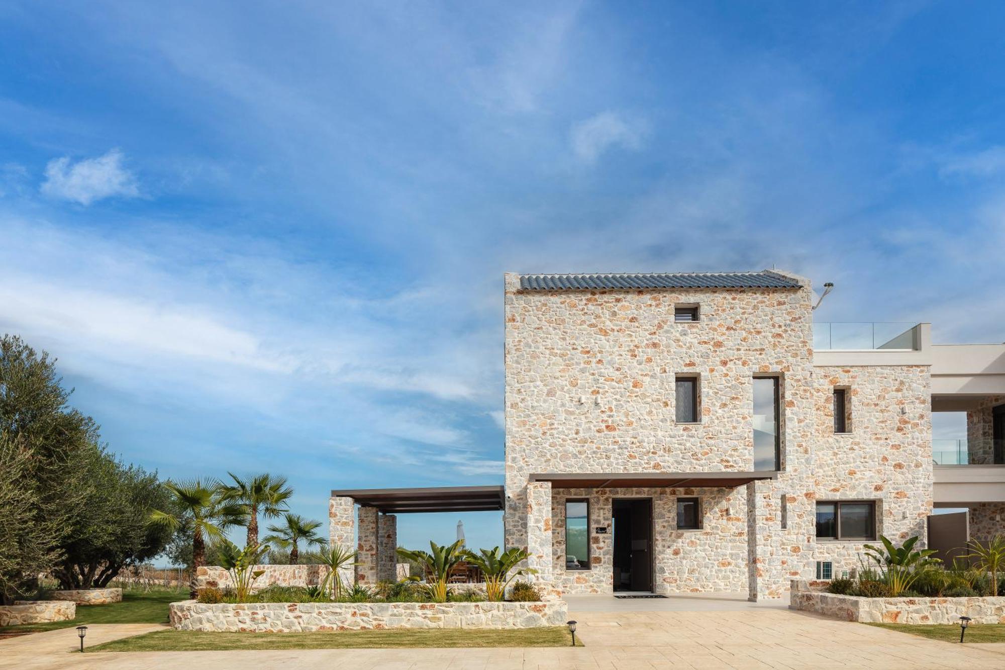 Oinolithos Luxury Villas Kalamaki Exterior foto