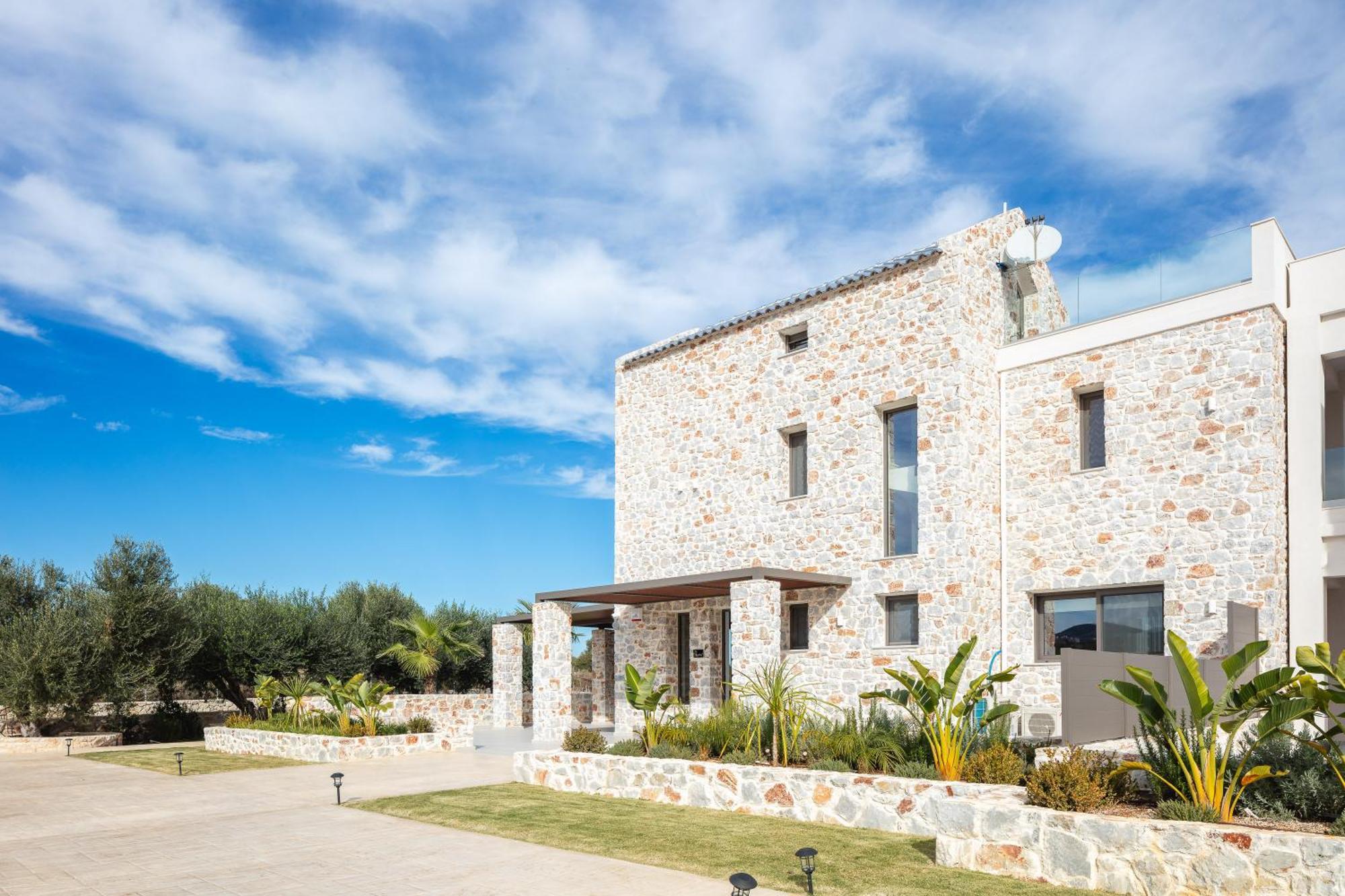 Oinolithos Luxury Villas Kalamaki Exterior foto