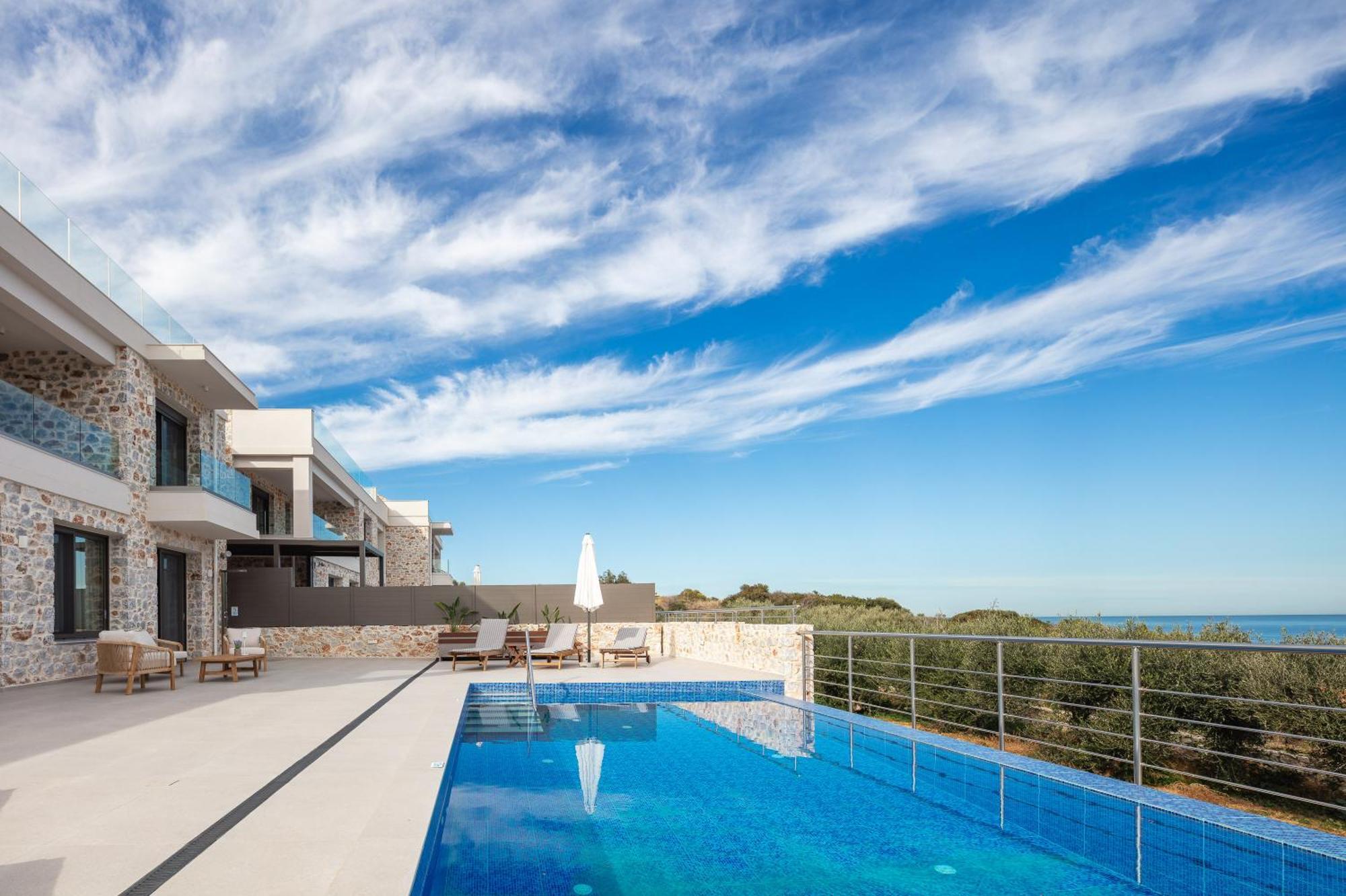 Oinolithos Luxury Villas Kalamaki Exterior foto