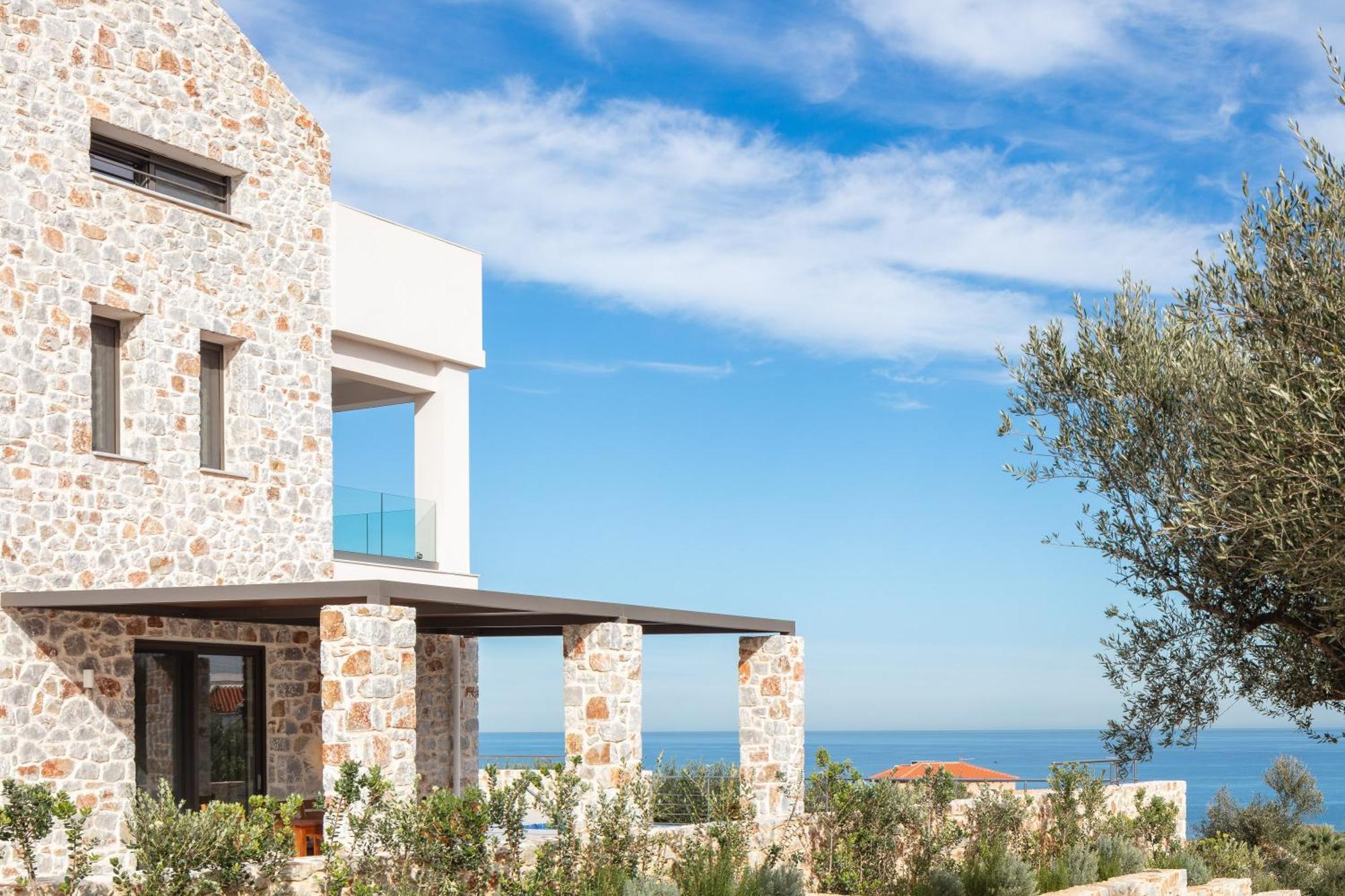 Oinolithos Luxury Villas Kalamaki Exterior foto