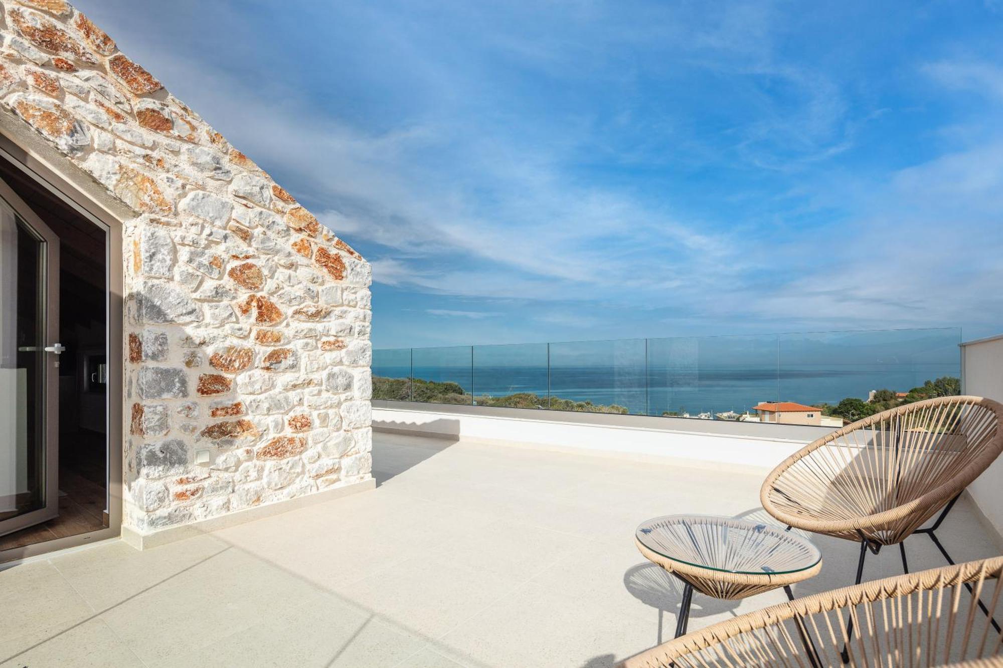 Oinolithos Luxury Villas Kalamaki Exterior foto